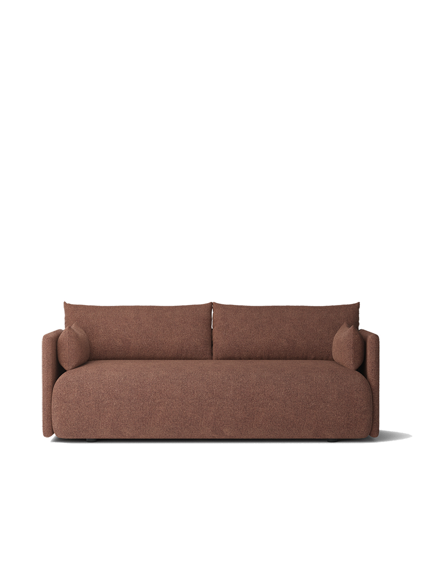 Offset Sofa, 2 Seater, Earth