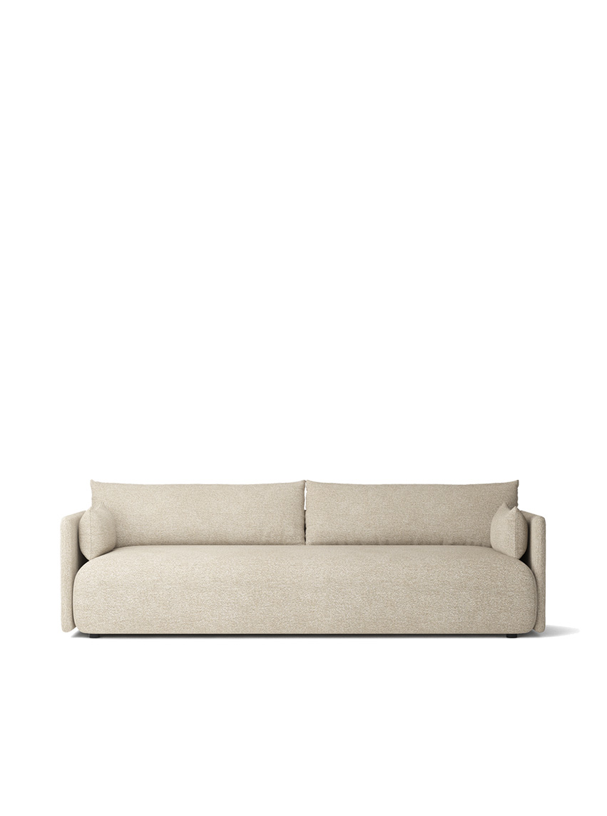 Offset Sofa, 3 Seater, Beige
