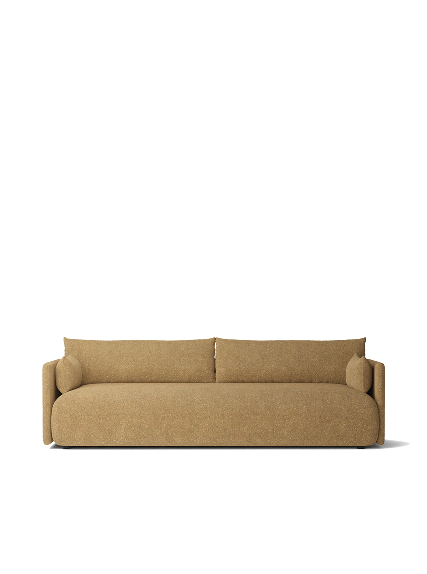 Offset Sofa, 3 Seater, Earth