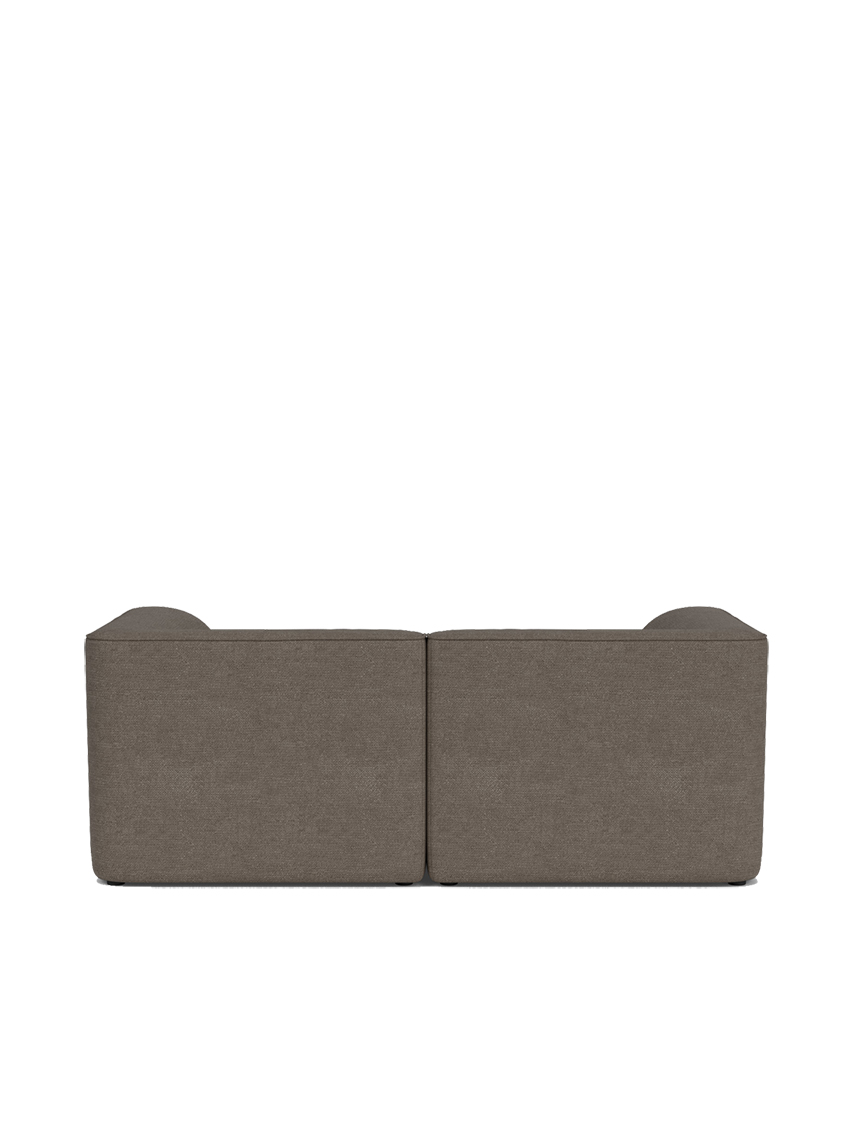 Eave Modular Sofa, 96, 2 Seater, Configuration 1, Grey