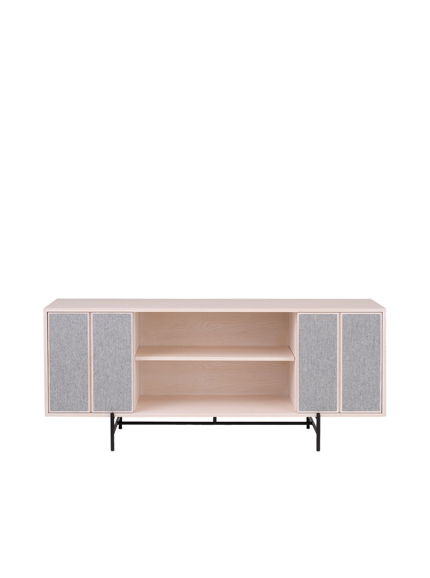 Canvas Large Cabinet, Ash