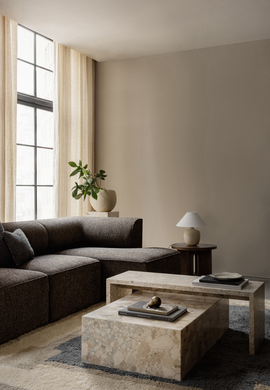 Eave Modular Sofa, 86, 3 Seater, Configuration 5 – 6, Earth