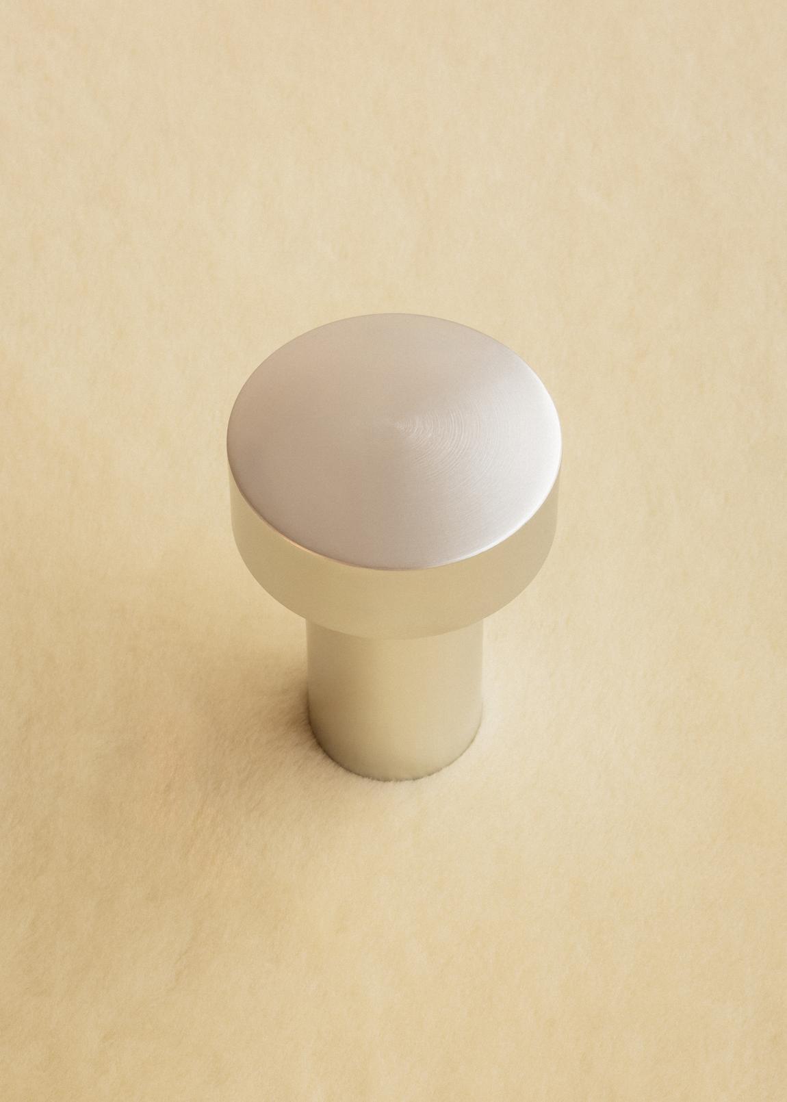 Column Table Lamp, Portable, Aluminium