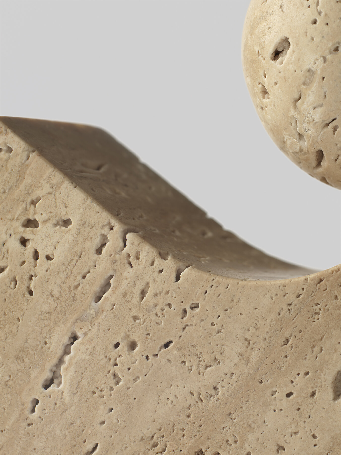 Equi Bookend, Travertine