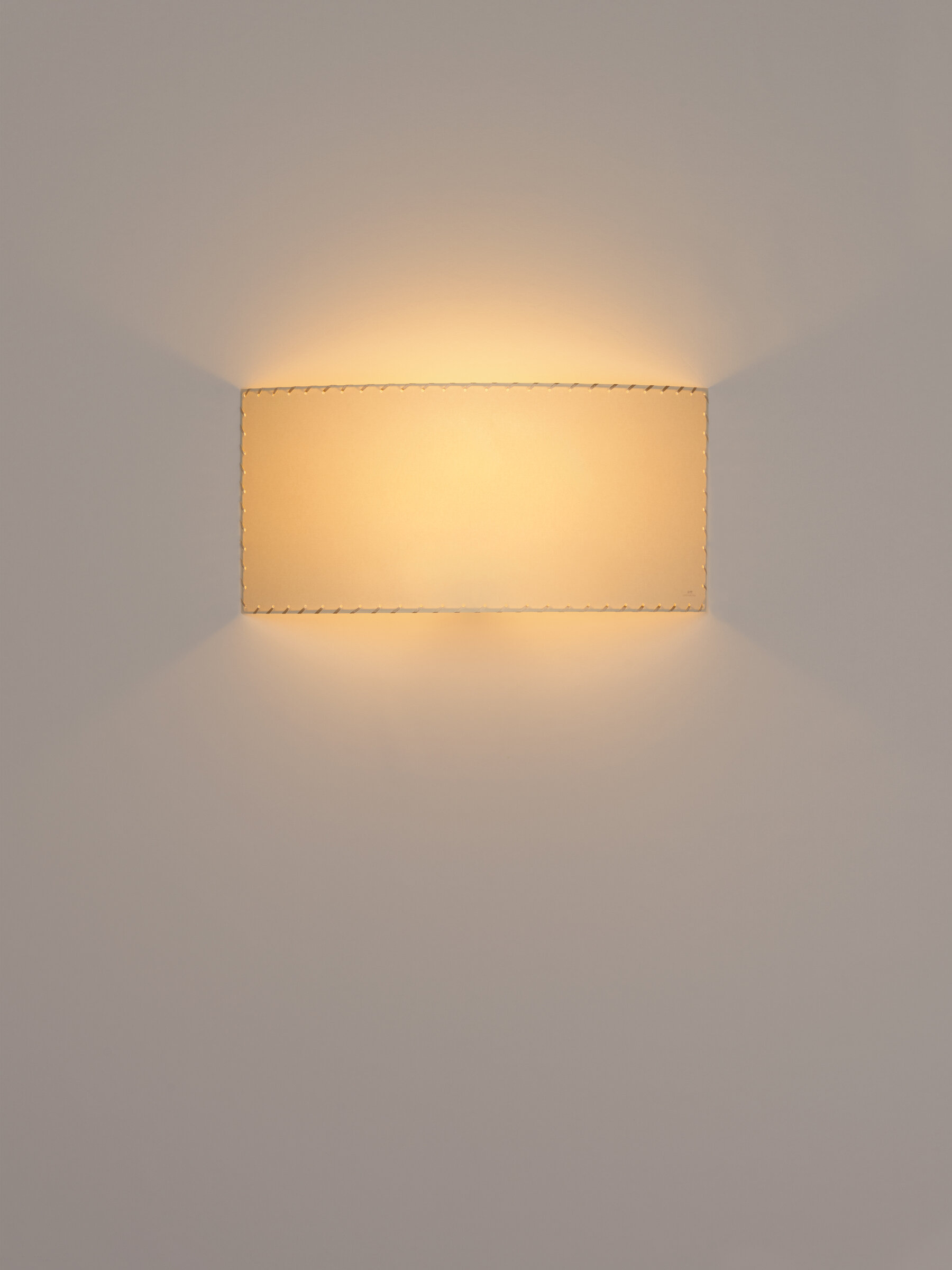 Comodin Wall Lamp, Rectangular, Chrome-Plated Structure