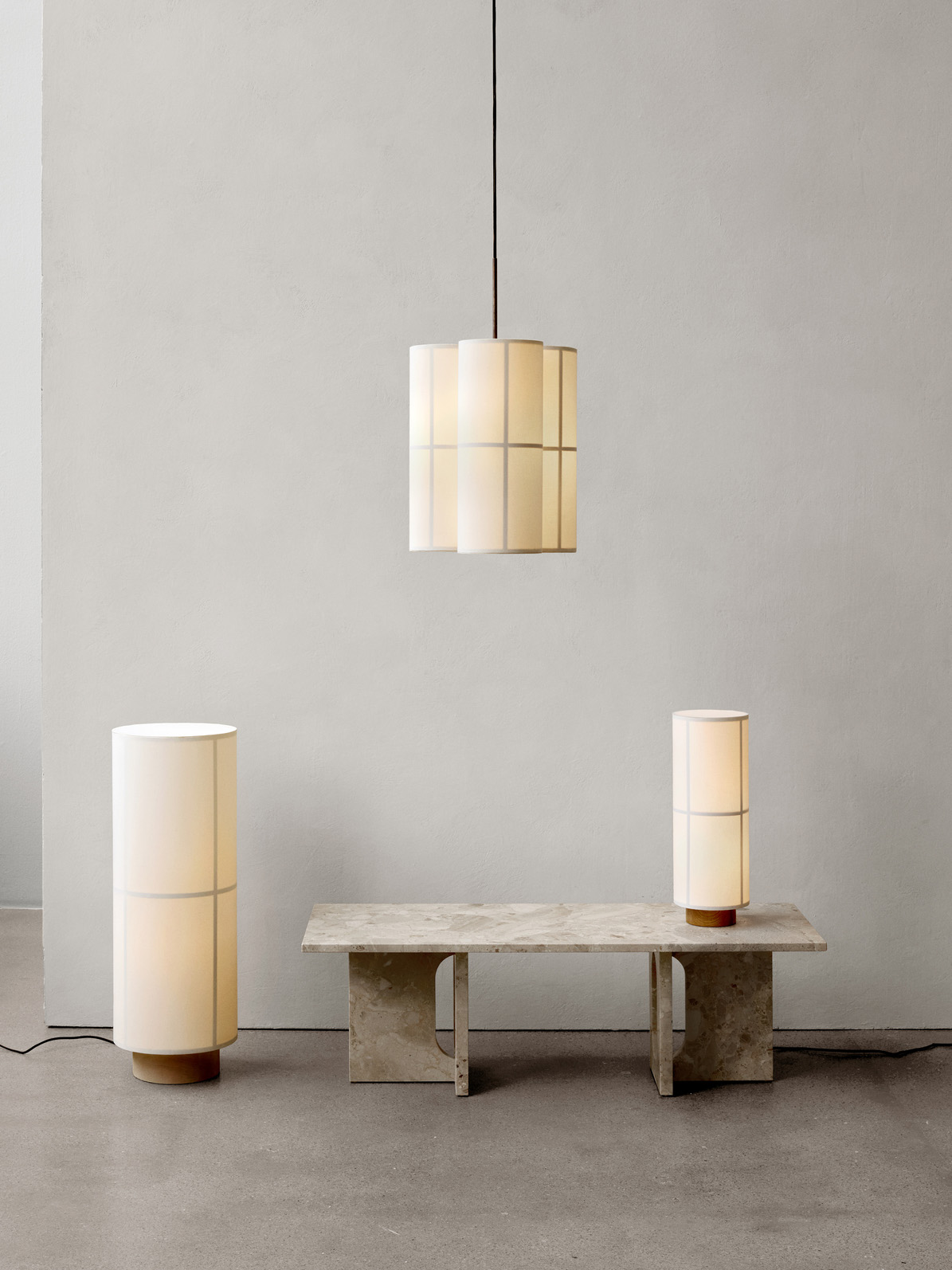 Hashira Floor Lamp, White