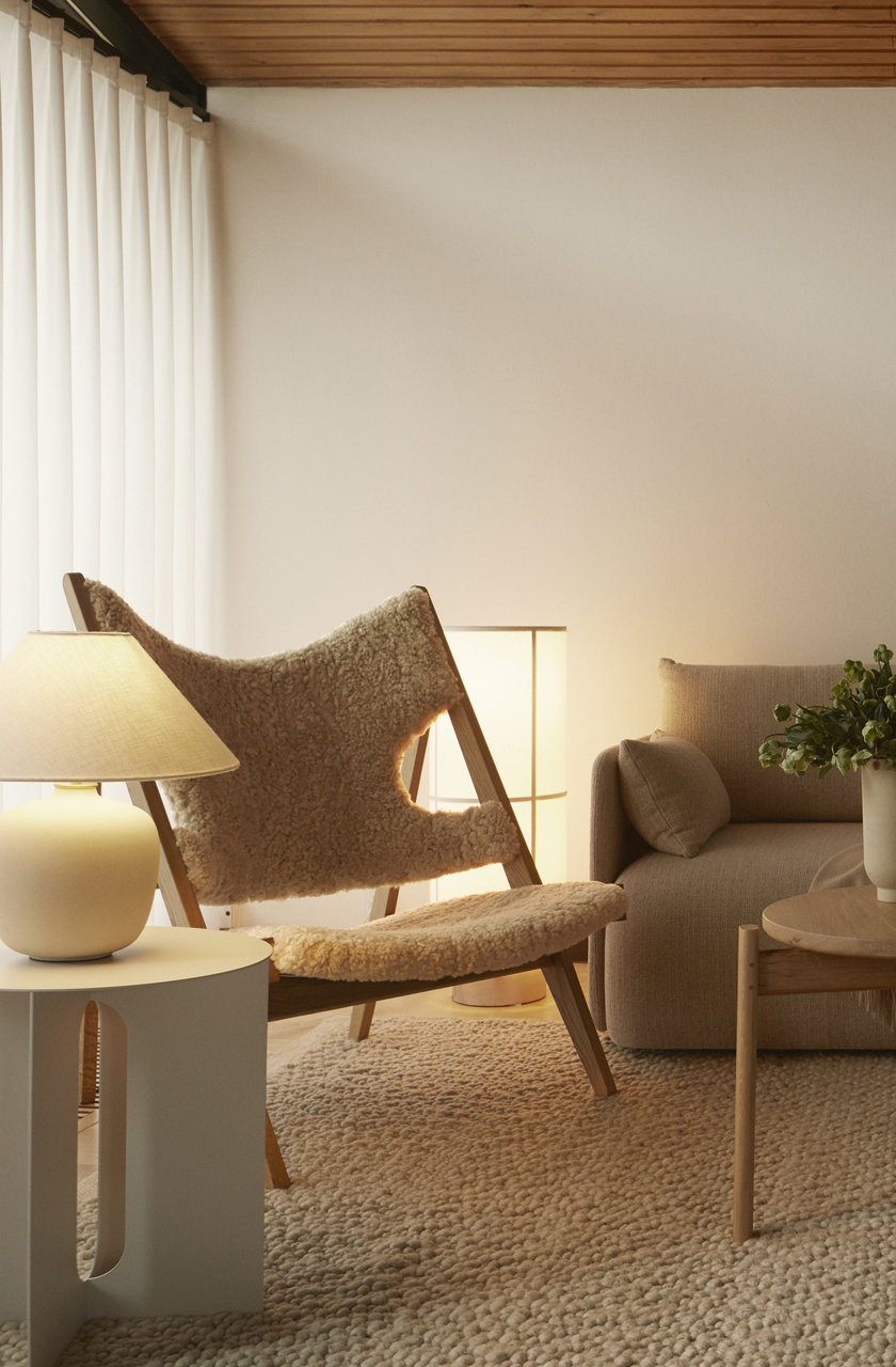 Hashira Floor Lamp, White