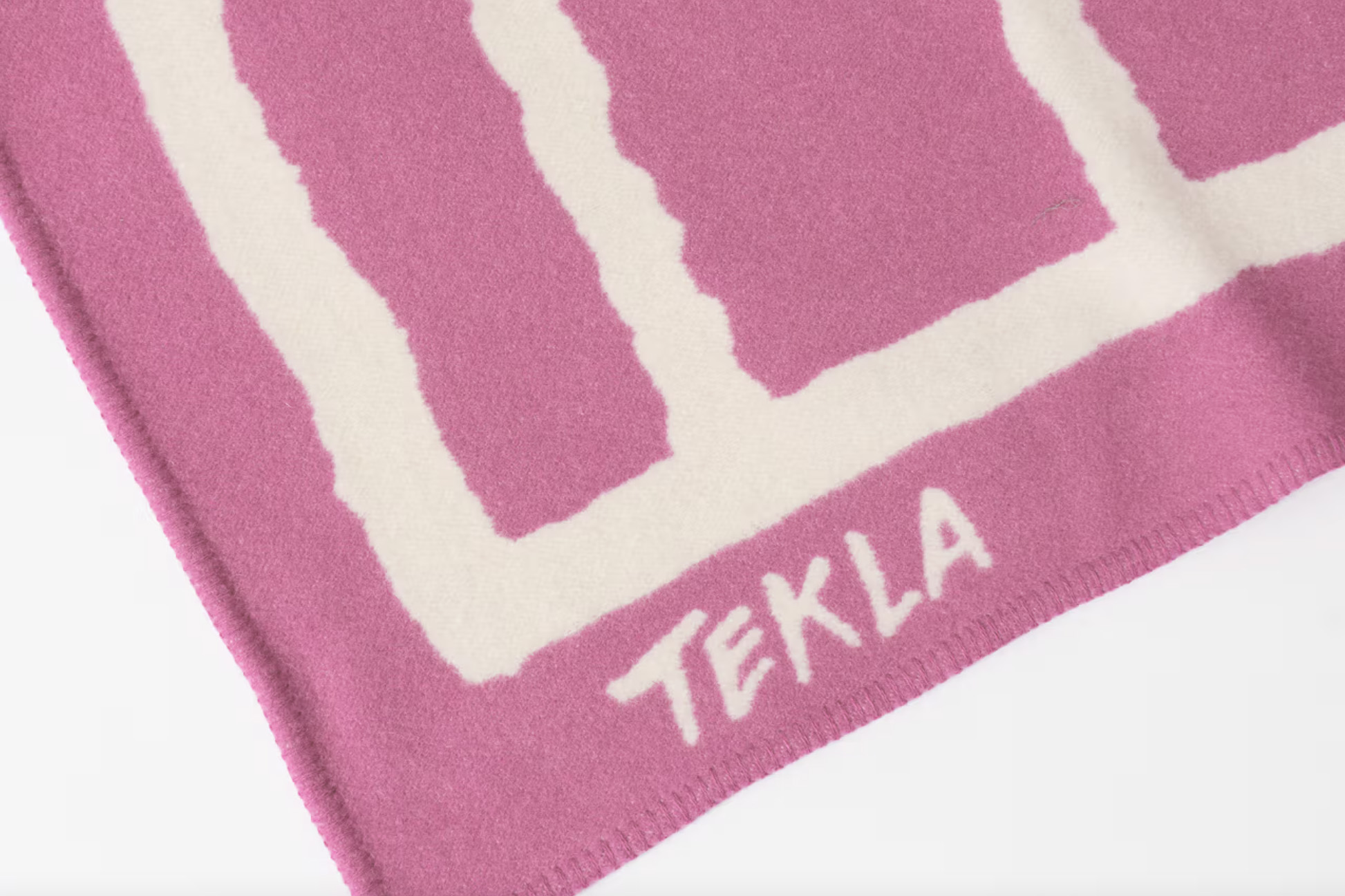 Tekla x André Saraiva Mr. A Limited Edition Merino Wool & Cashmere Blend Blanket