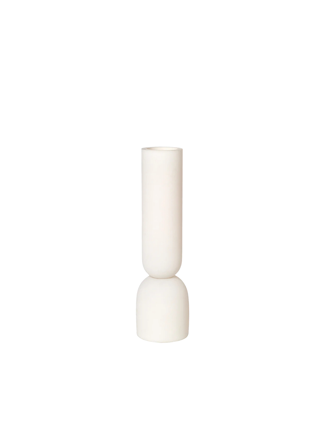 Dual Vase, Cream, Medium