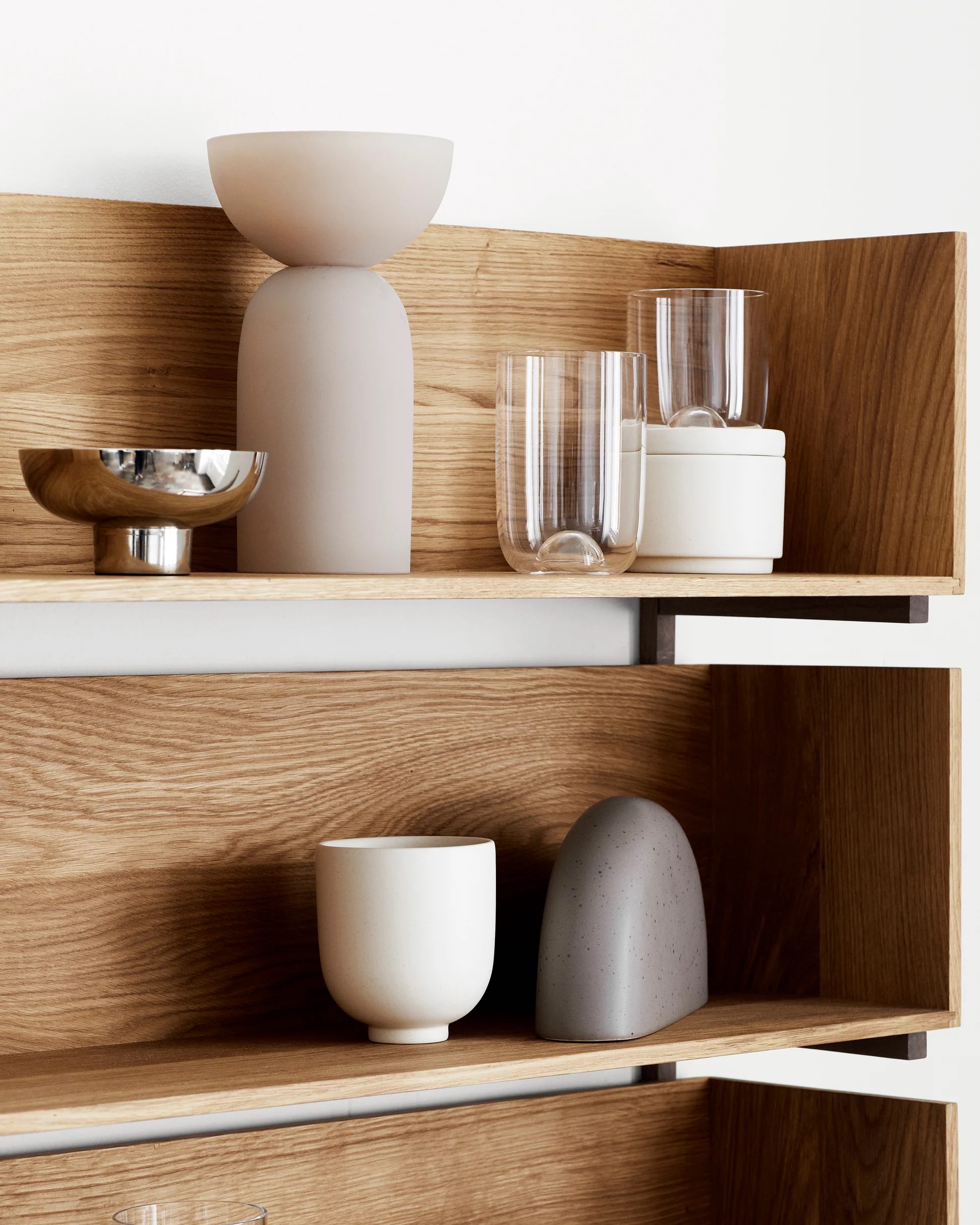 Dual Vase, Sand, Large