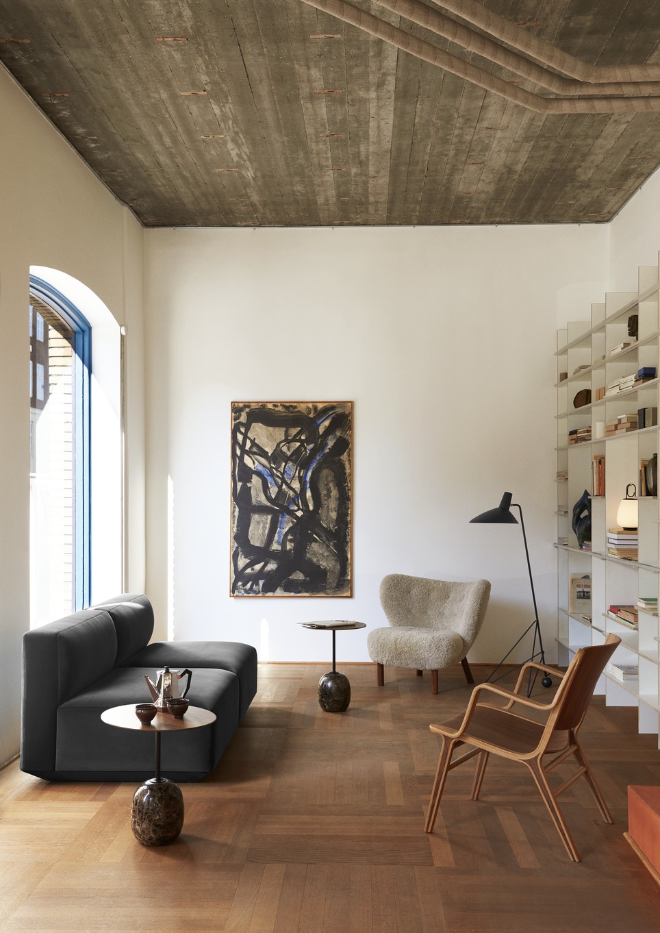 Tripod Floor Lamp HM8, Matt Black