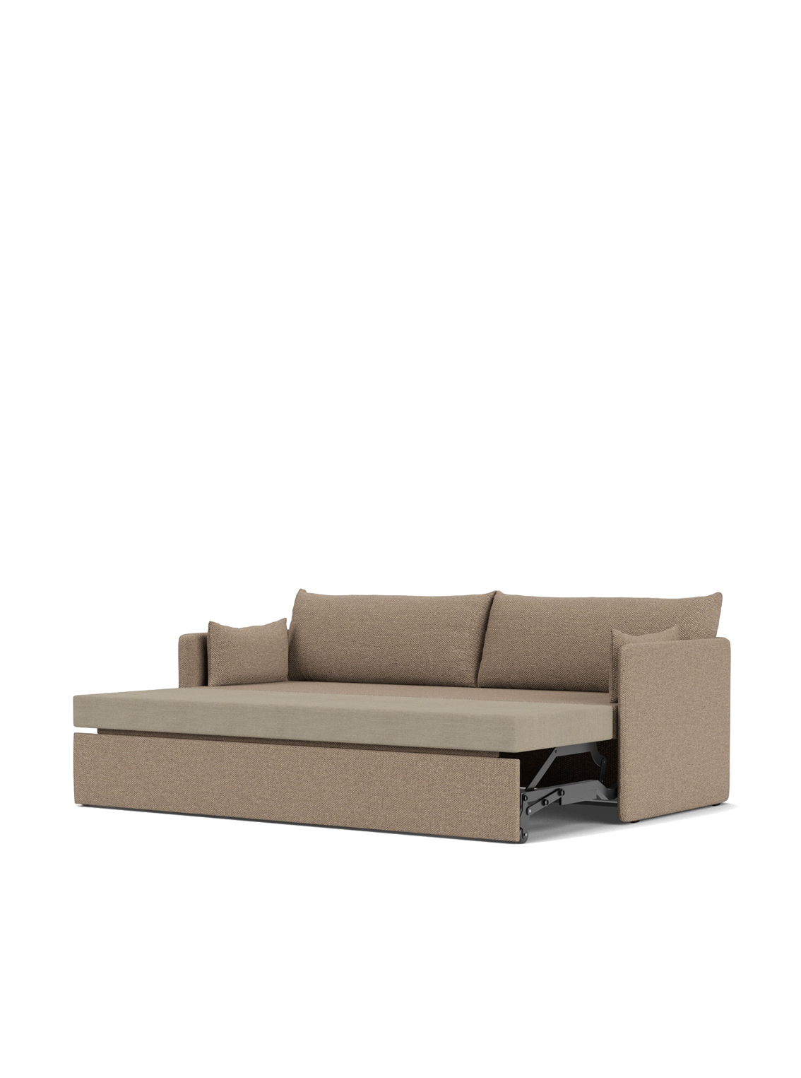 Offset Sofa Bed, 3 Seater, Audo Bouclé 02
