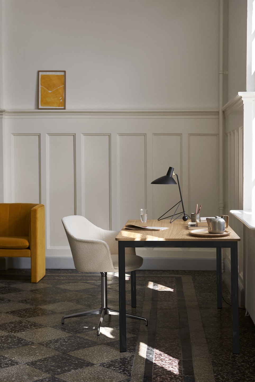 Tripod Table Lamp HM9, Matt Black