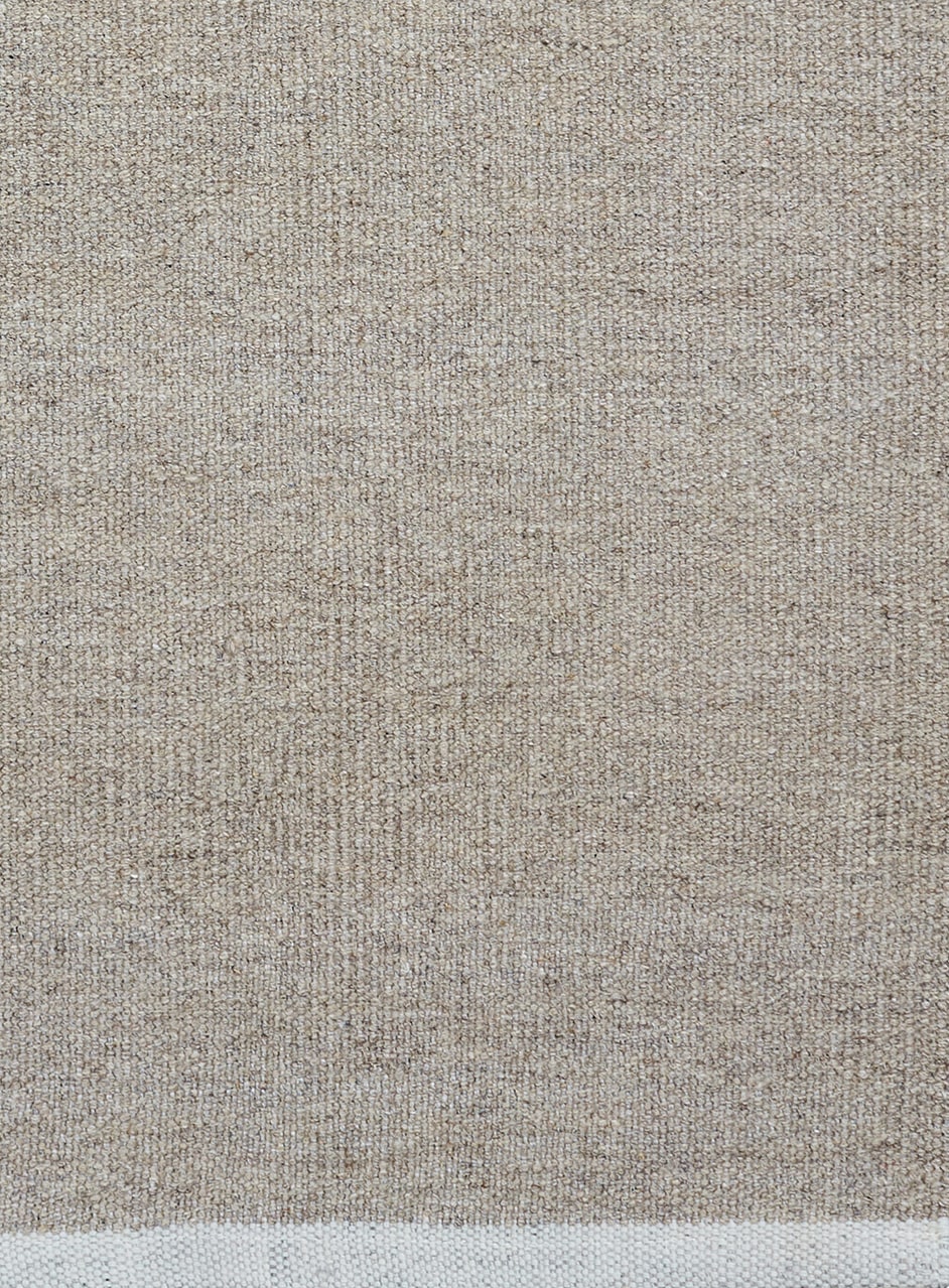 Escape Kelim Rug, Light Beige