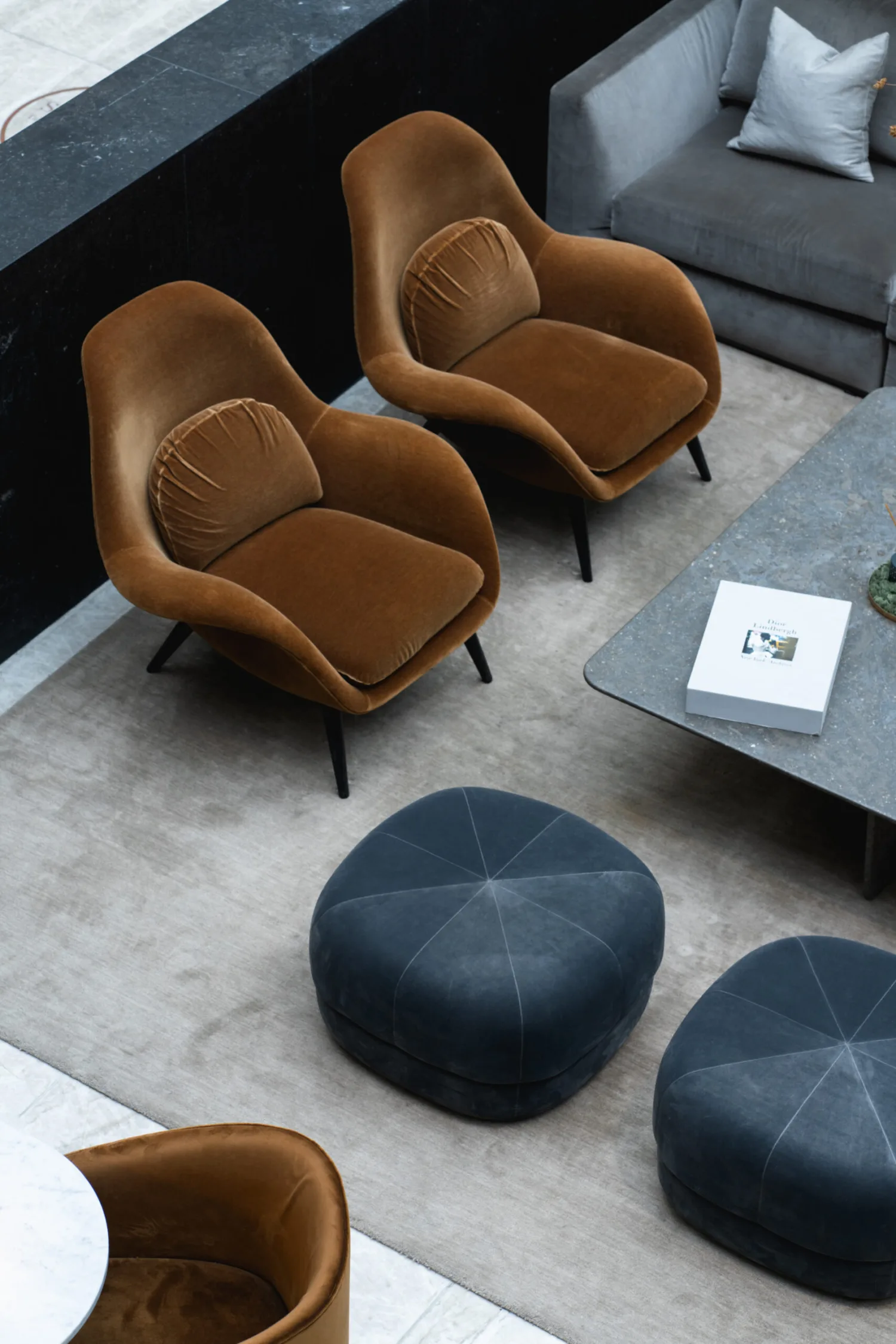 Earth Bamboo Rug, Soft Grey