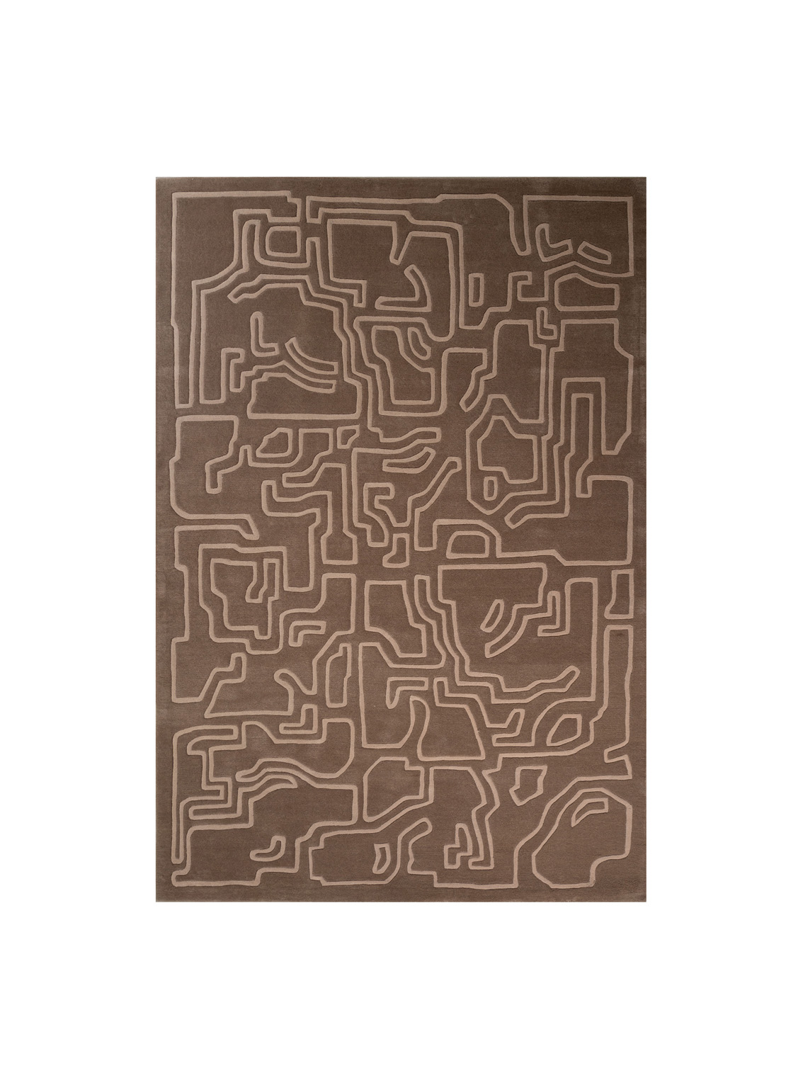 Structures 2.0 Rug, Fragment 2 – Pale Rose
