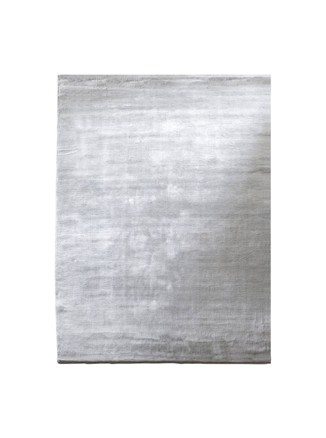 Bamboo Rug, Light Grey