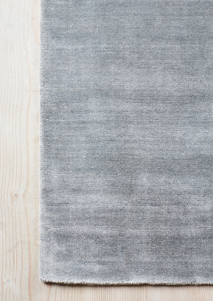 Earth Bamboo Rug, Concrete