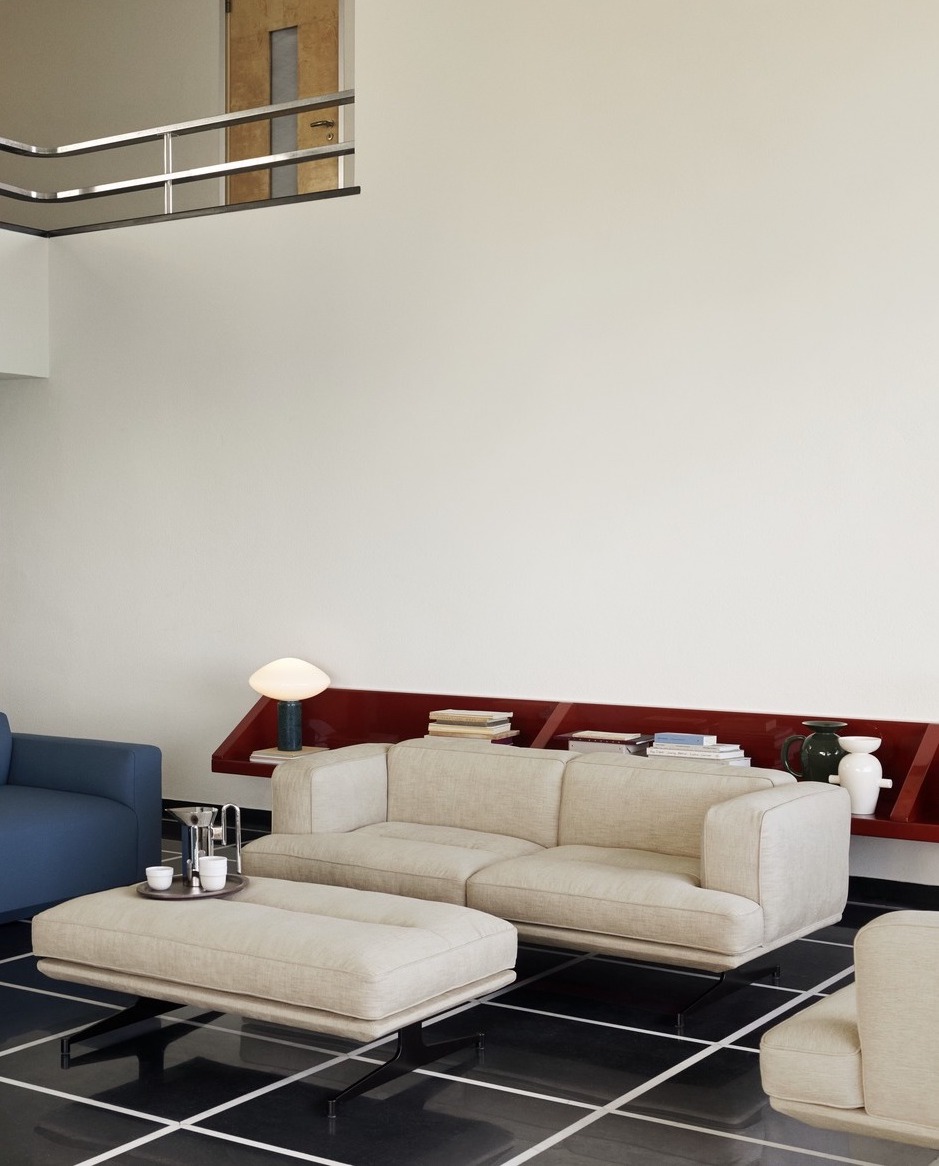 Inland AV22, 2-Seater Sofa, Textile Upholstery