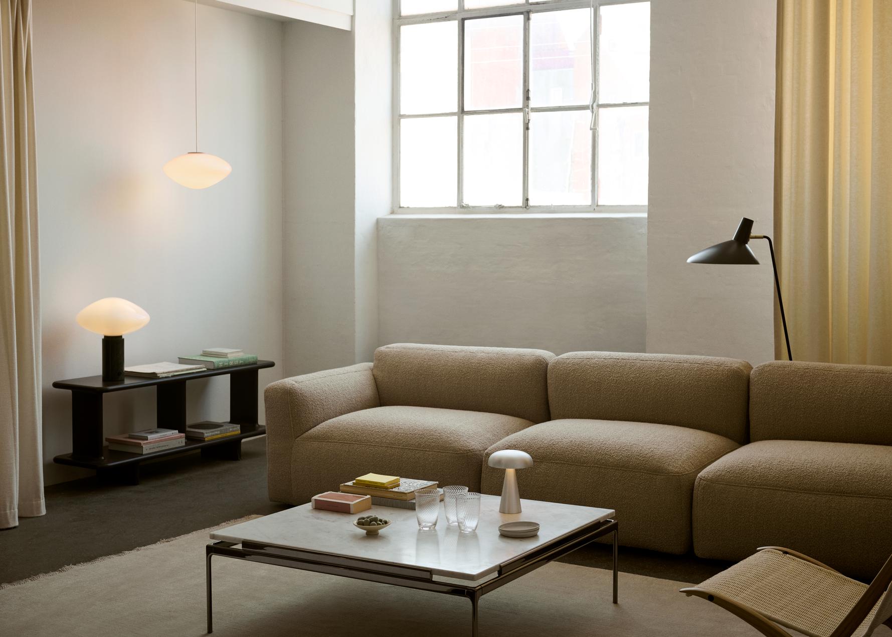 Como SC53, Portable Lamp, Dimmable, Aluminium
