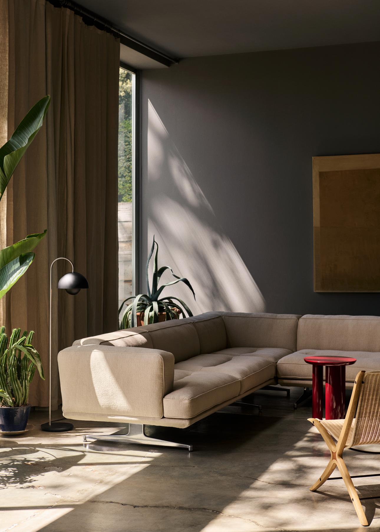 Inland AV41, Corner Sofa, Textile Upholstery