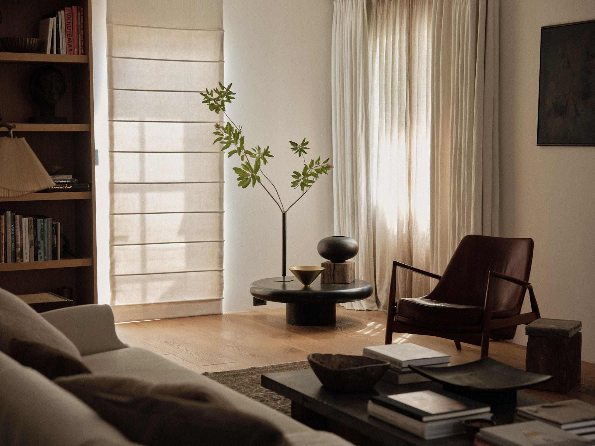 The Seal Lounge Chair, Low Back, Walnut Base