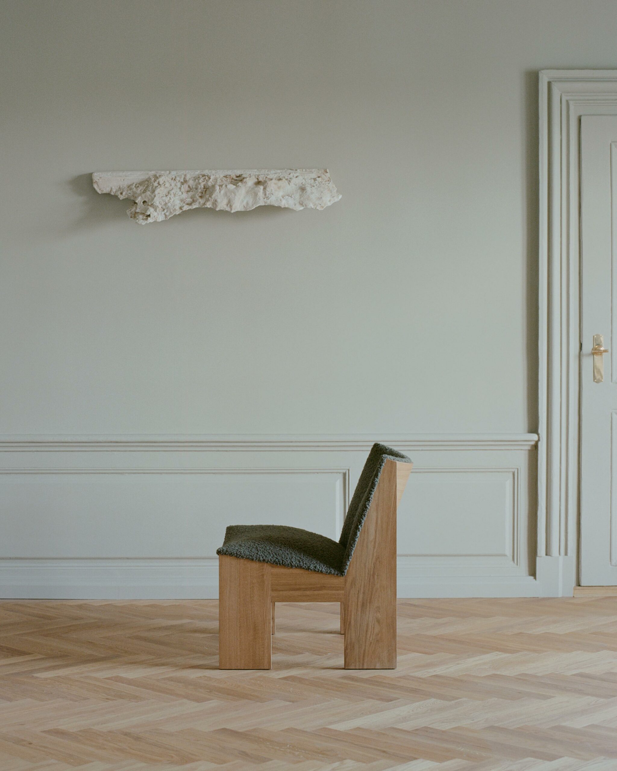 Tenon Lounge Chair, Natural Oak