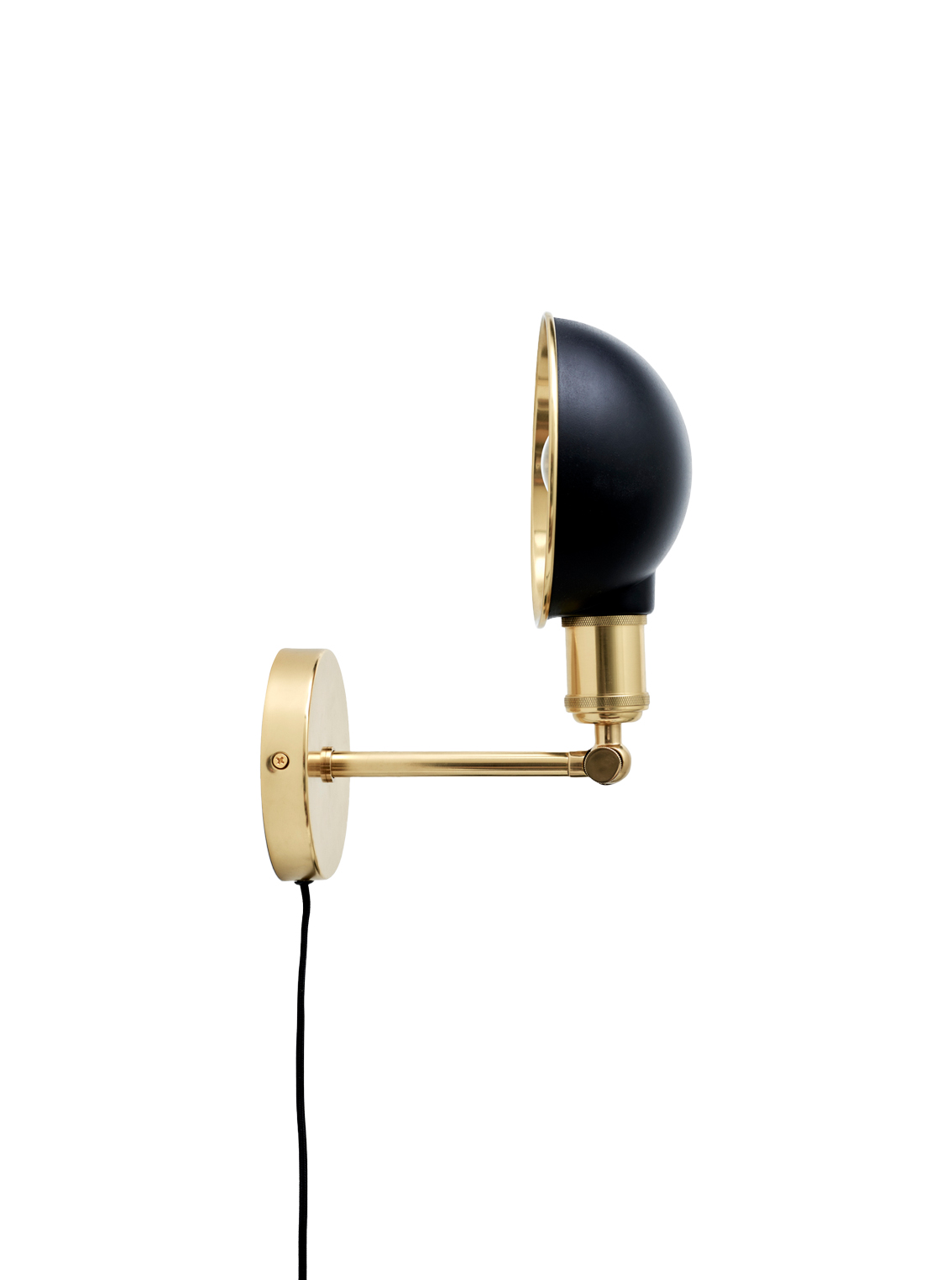 Walker Ceiling/Wall Lamp, Black