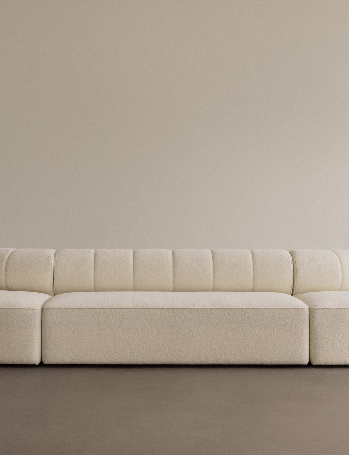 Eave Seamline Modular Sofa, 86, 4 Seater, Configuration 1, Logan Jasmine