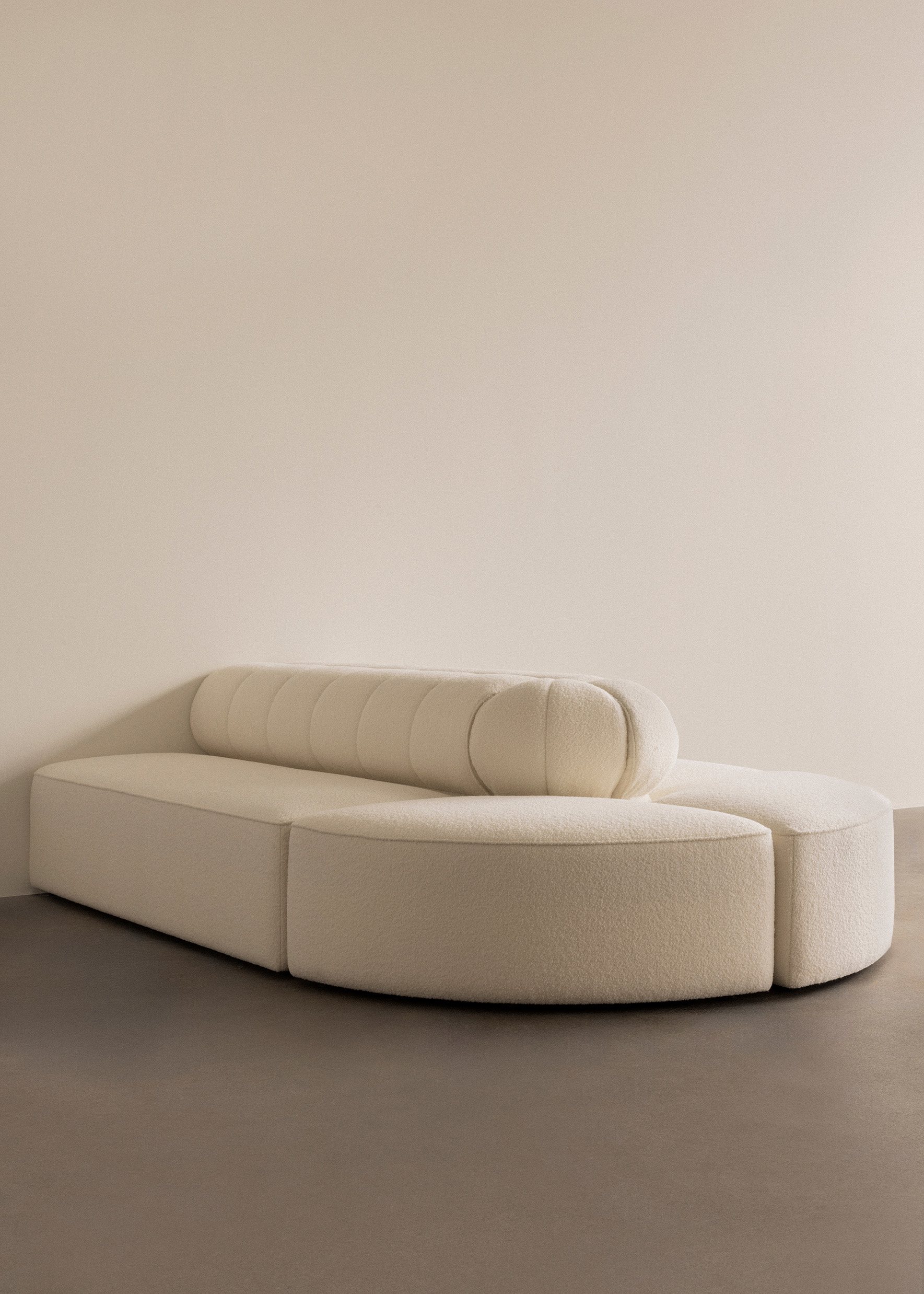 Eave Seamline Modular Sofa, 86, 4 Seater, Configuration 1, Logan Jasmine