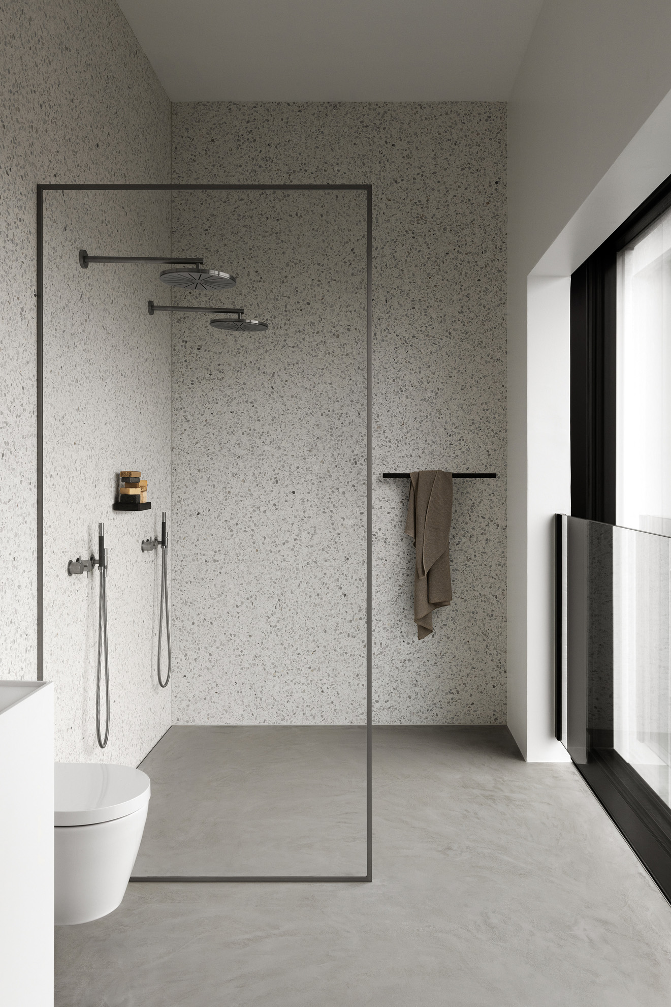 Towel Bar, White