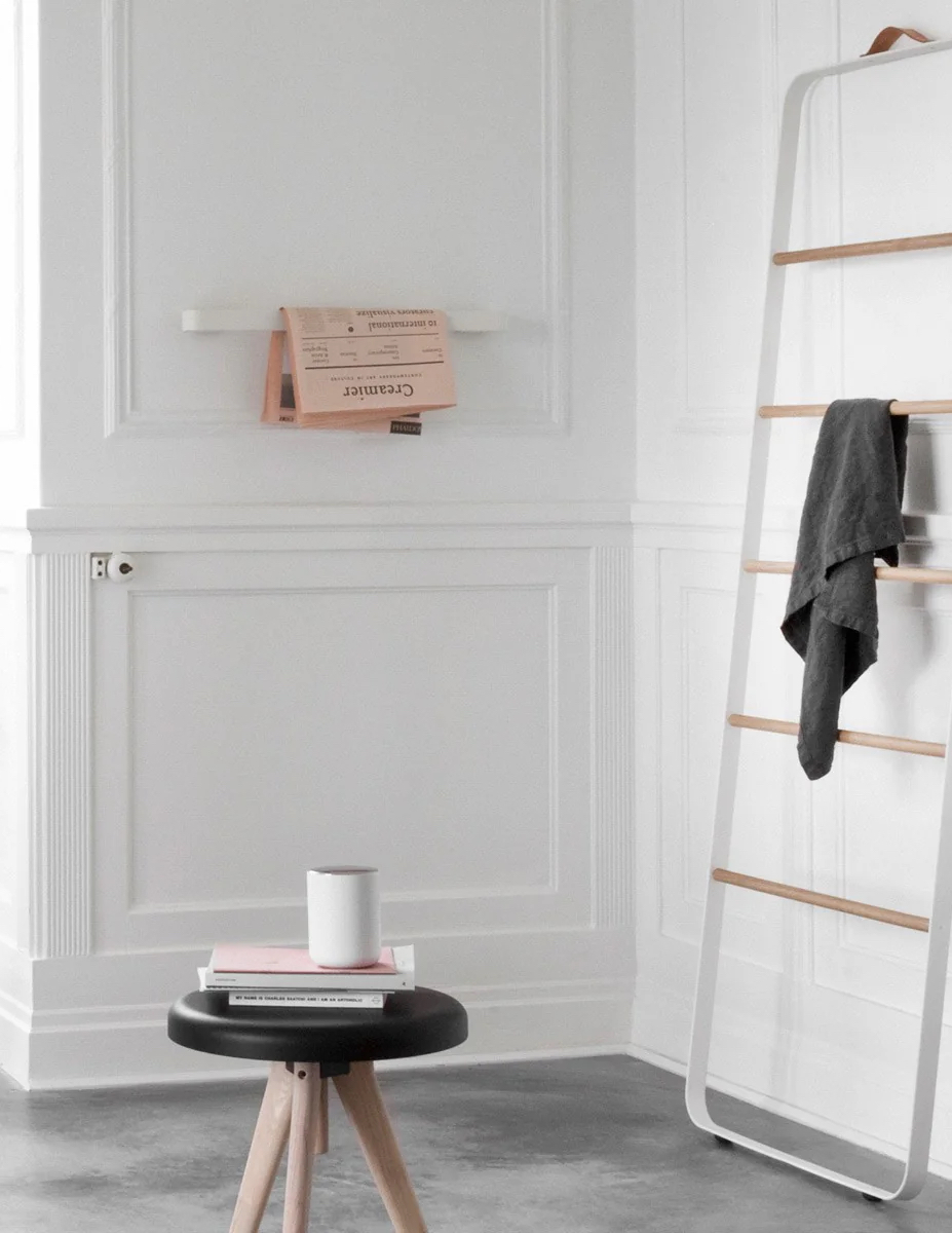 Towel Bar, White