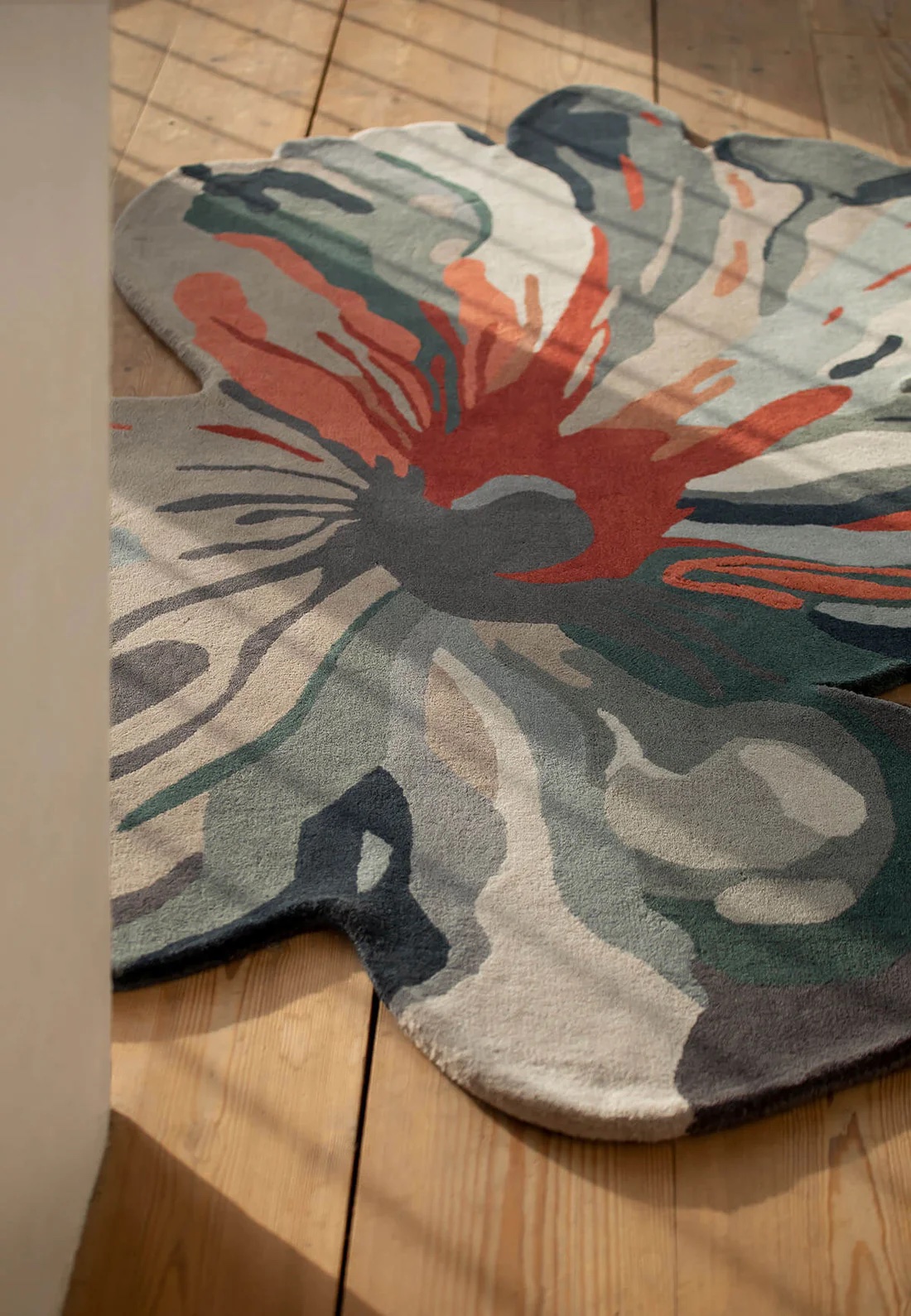 Flora Rug, Bloom 4, 150×156 cm
