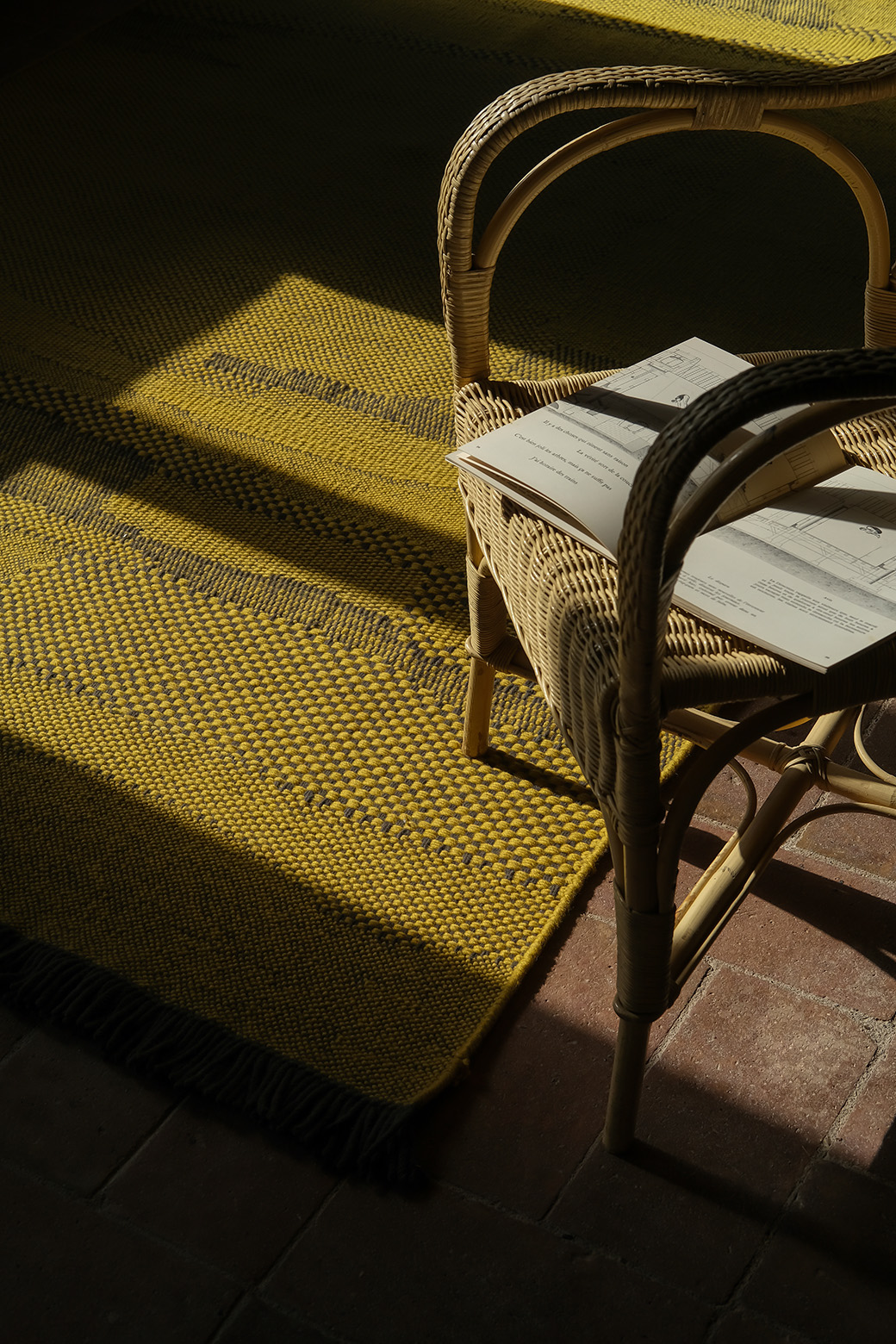 Wabisabi Rug, Mustard