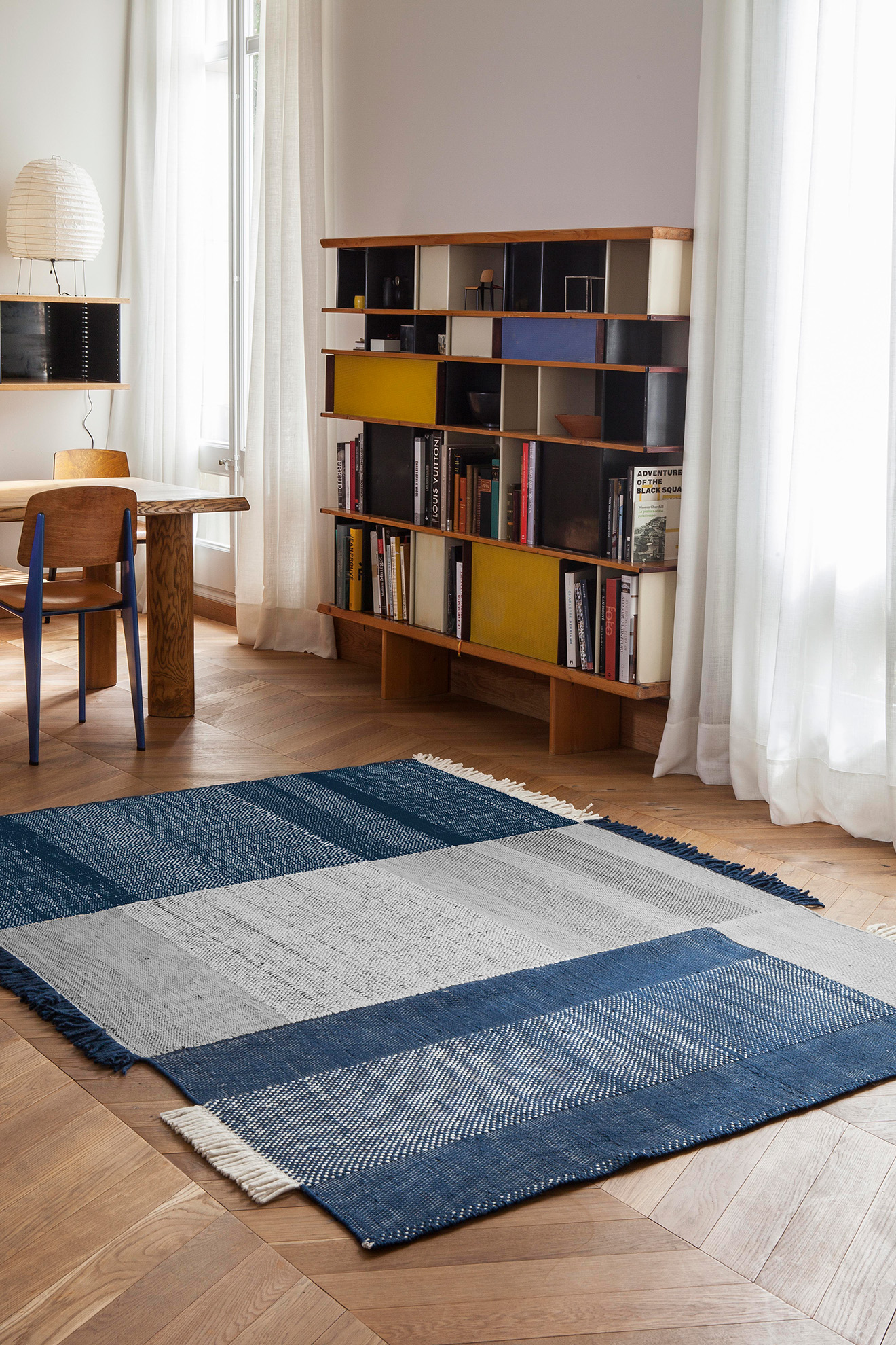 Tres Rug, Blue