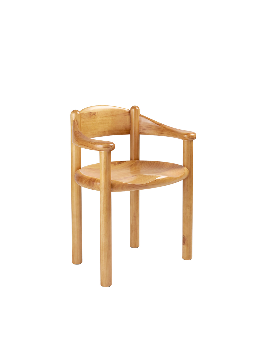 Daumiller Dining Armchair, Golden Pine