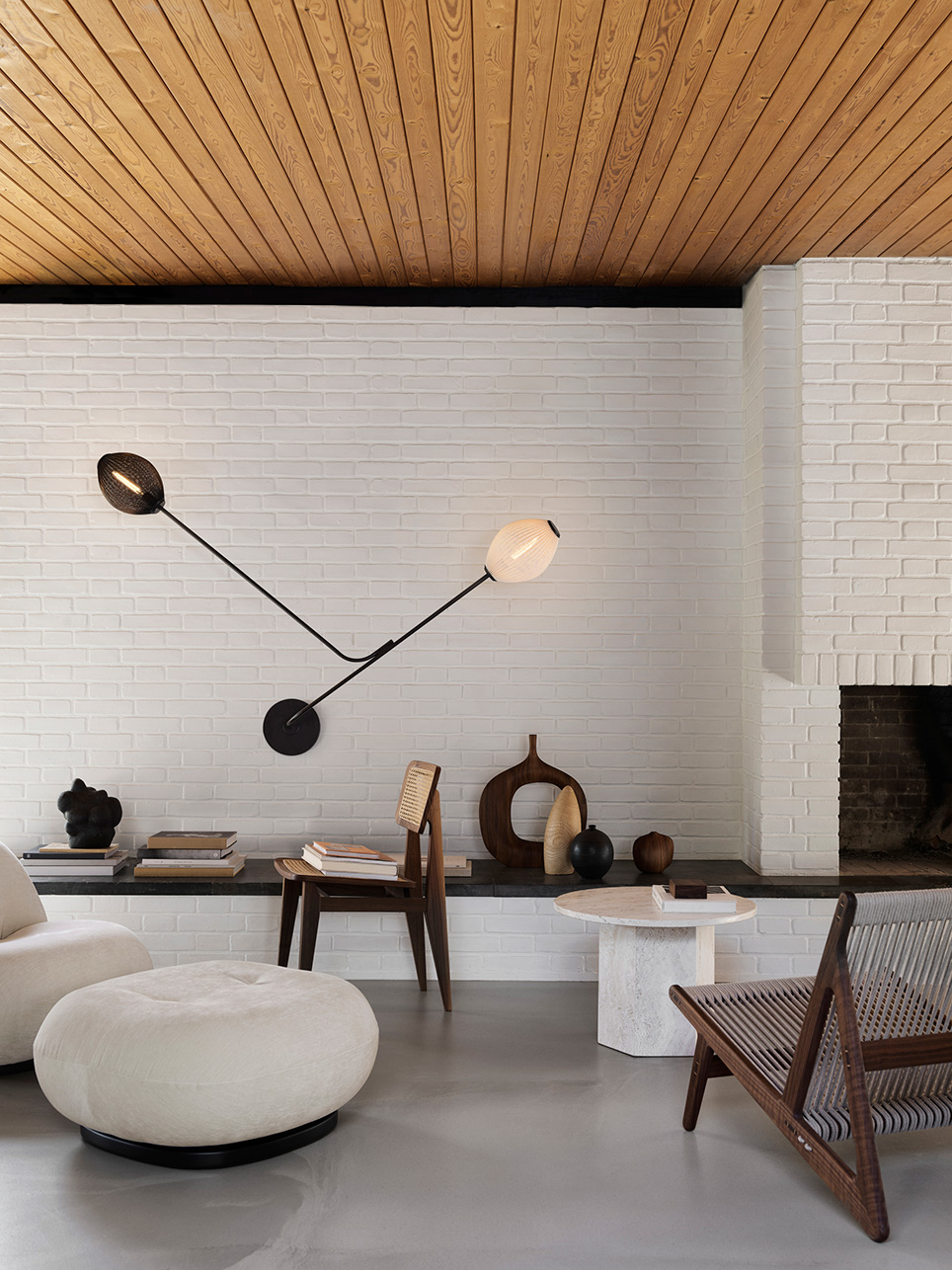 Epic Coffee Table, Ø60, Travertine