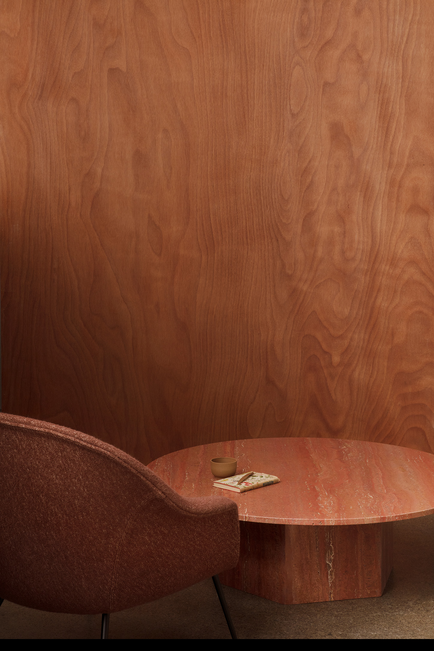Epic Coffee Table, Ø110, Travertine