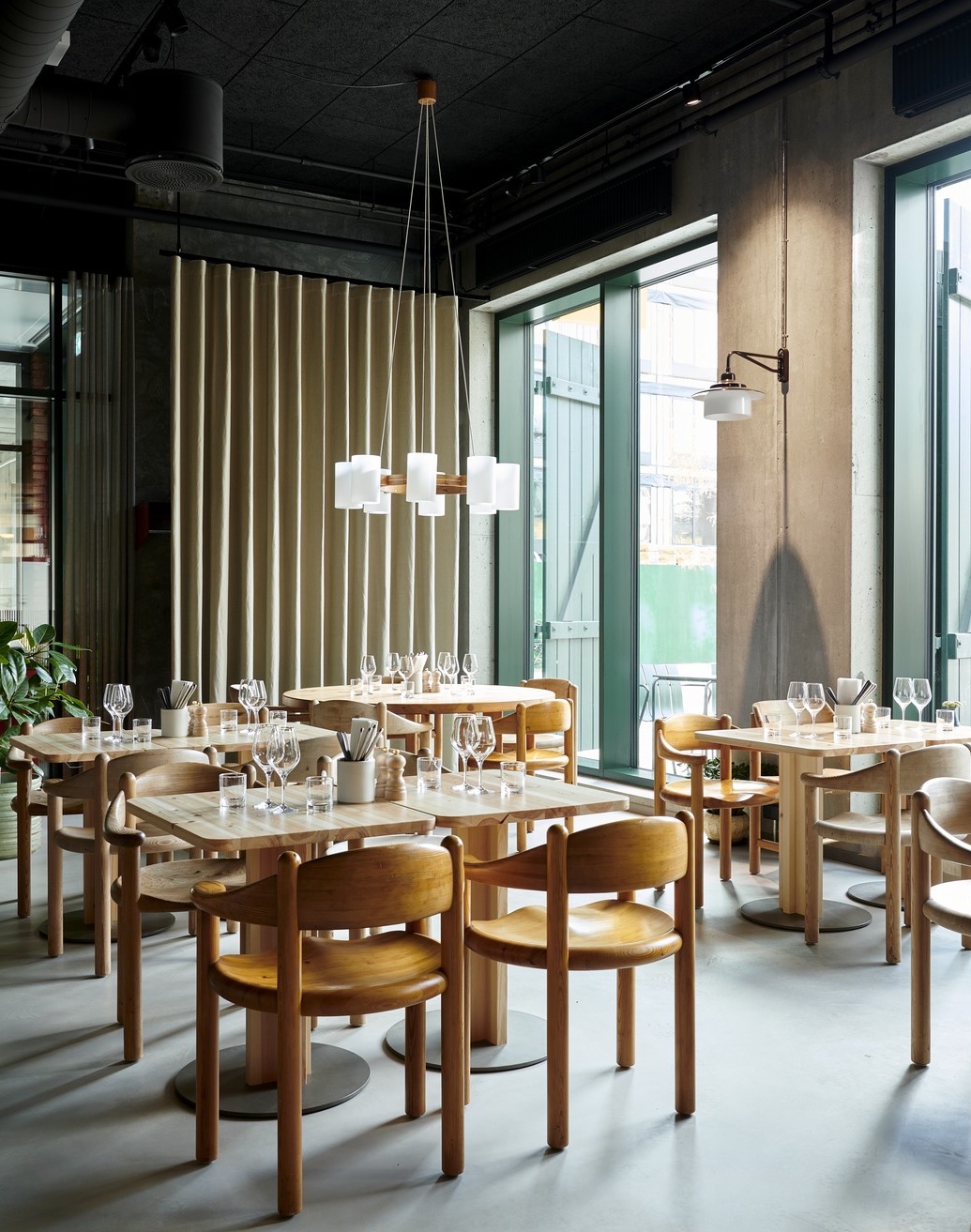 Daumiller Dining Armchair, Golden Pine