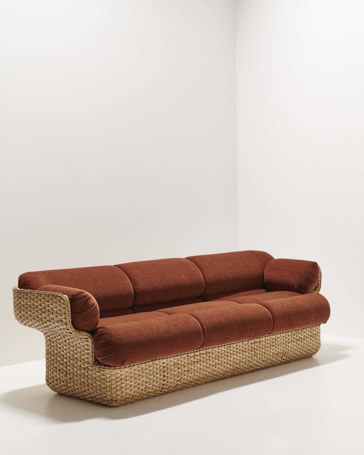 Basket Sofa, 3 Seater