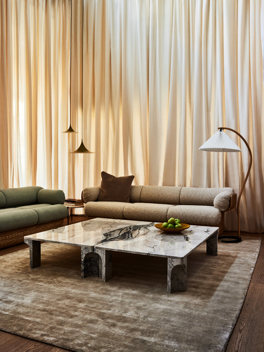 Doric Coffee Table, Rectangular