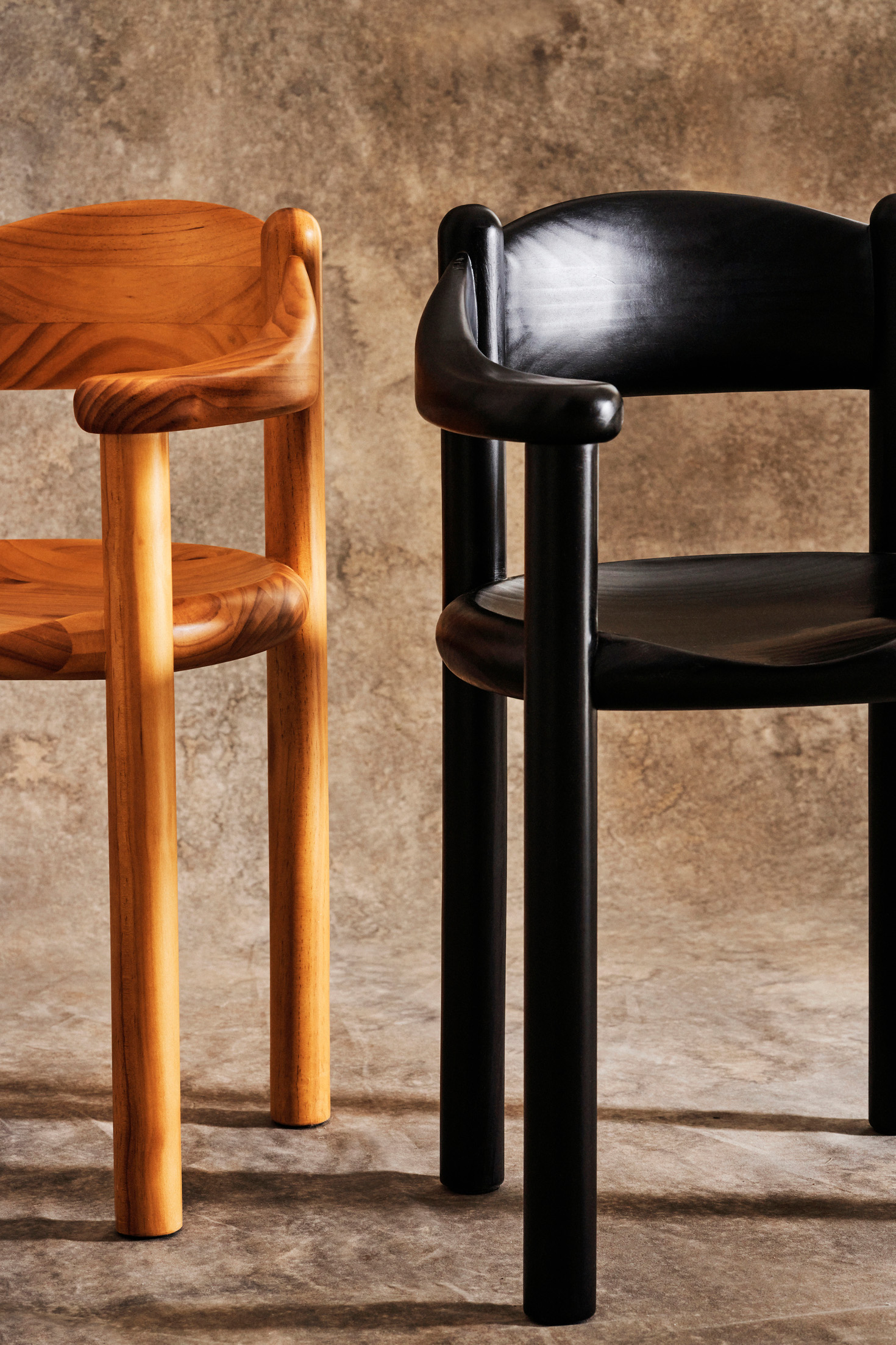 Daumiller Dining Armchair, Black Pine