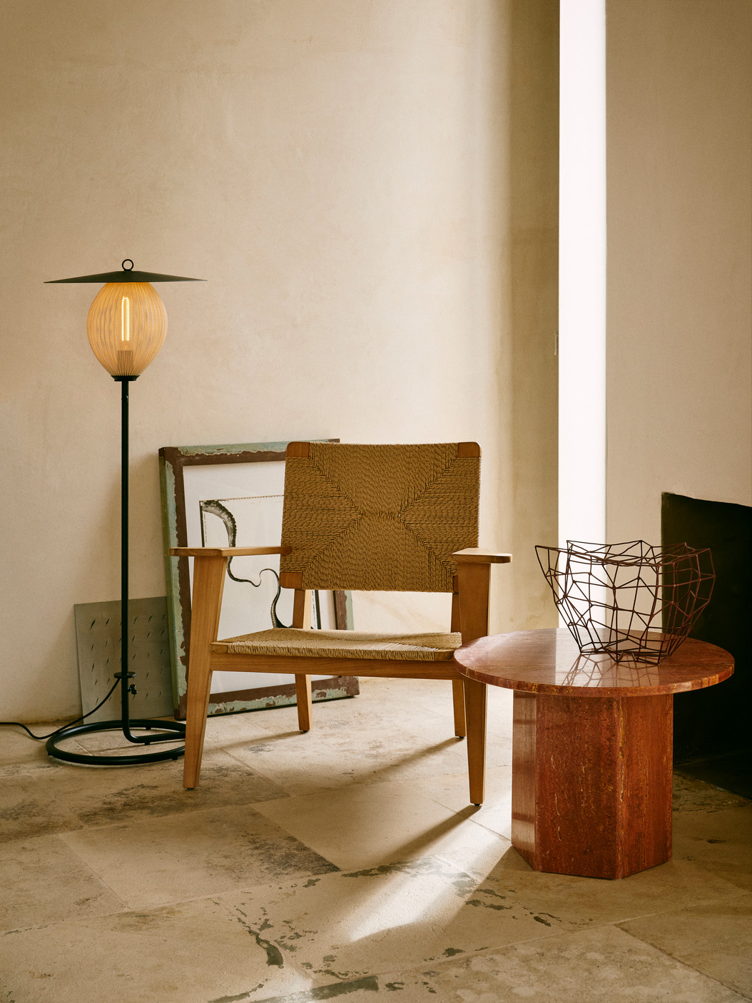 Epic Coffee Table, Ø60, Travertine