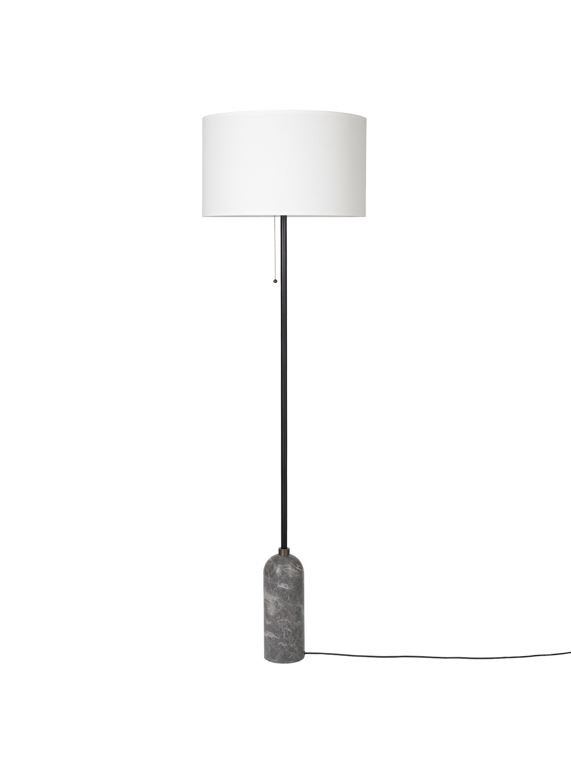 Gravity Floor Lamp, Grey Marble Base