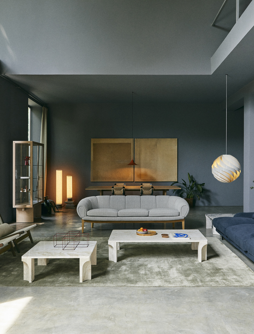 Doric Coffee Table, Square