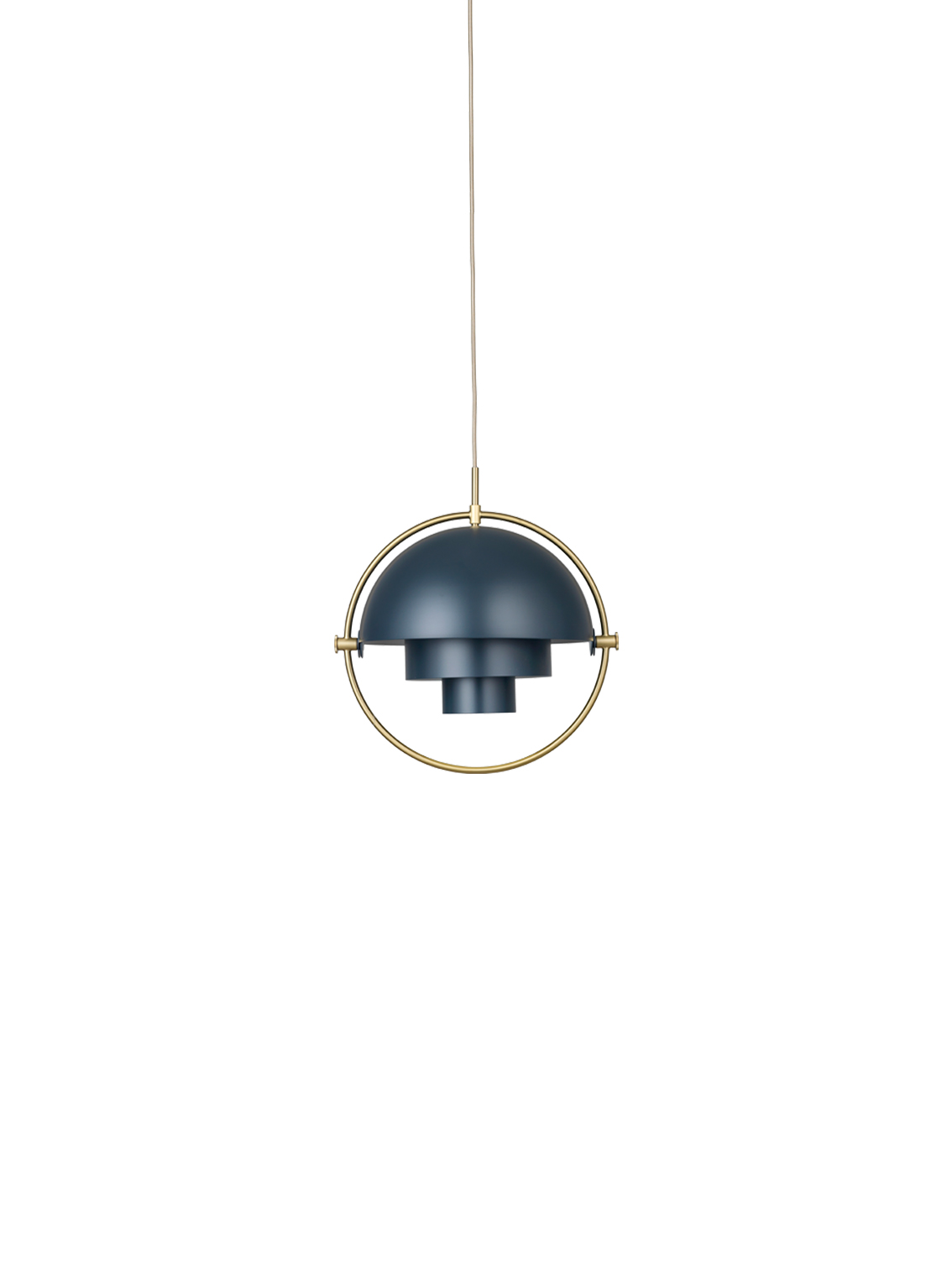 Multi-Lite Pendant, Brass Base