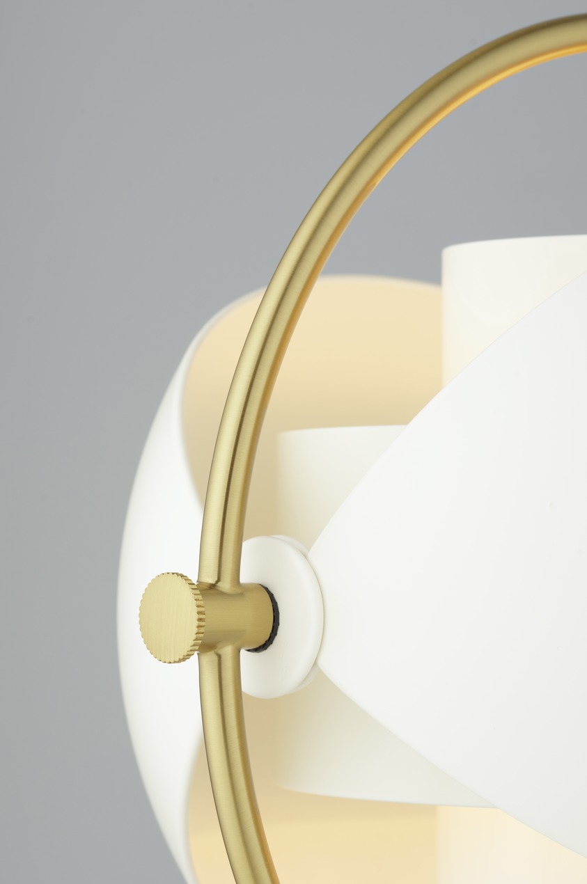 Multi-Lite Table Lamp, Brass Base