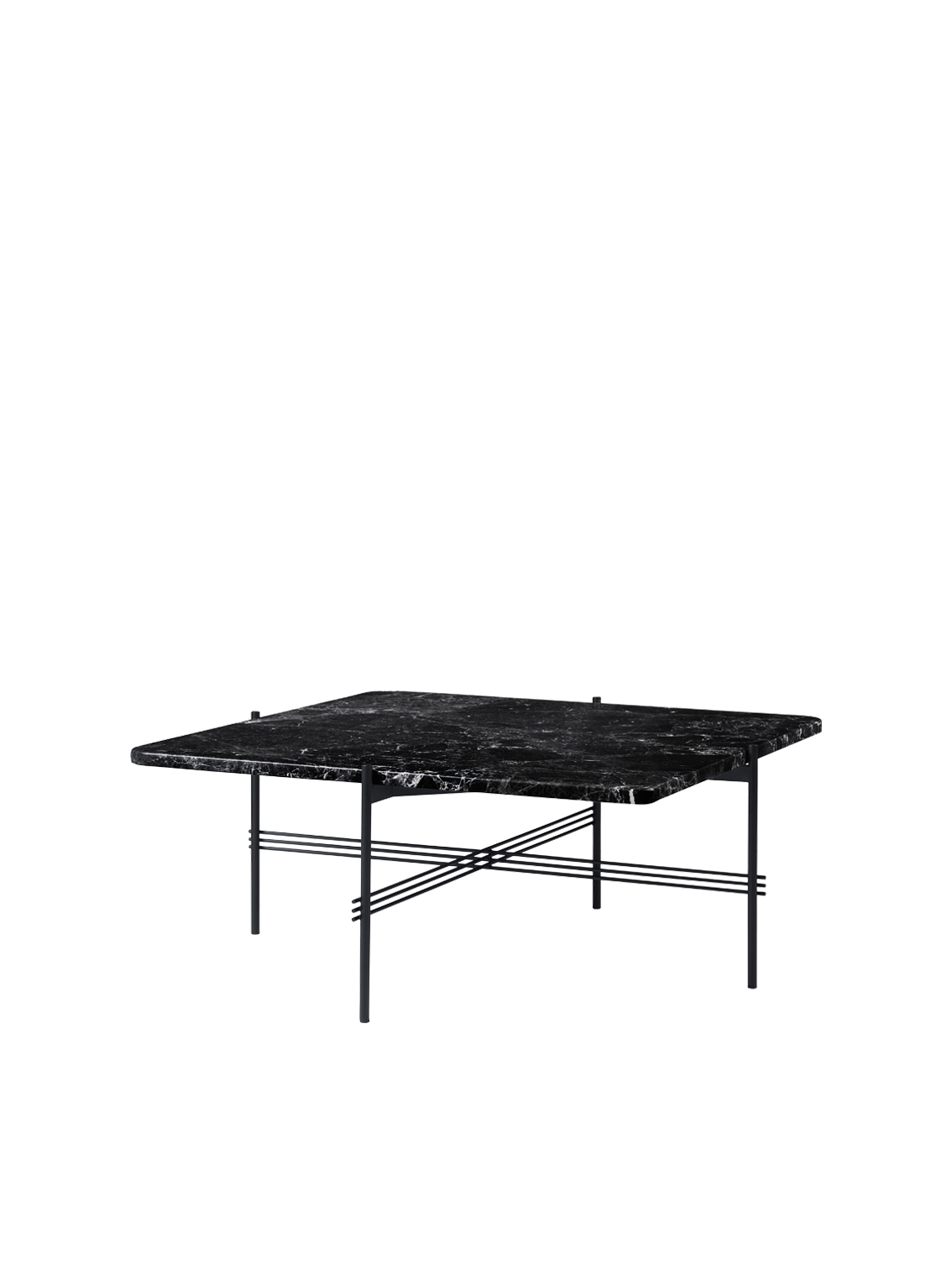 TS Coffee Table, 80×80, Black Base