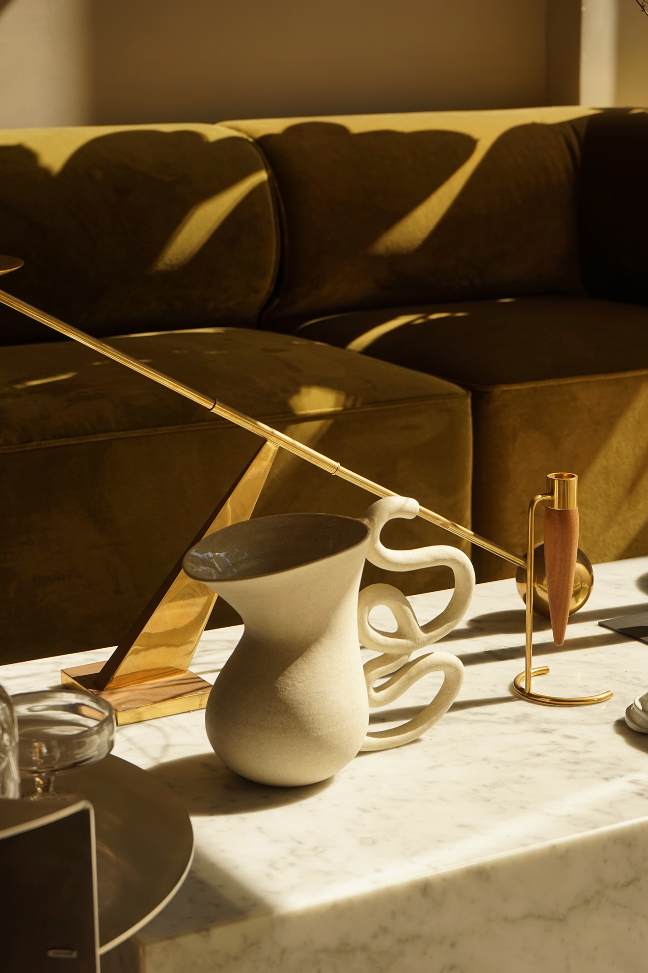 Holding Vase, Granite, SW