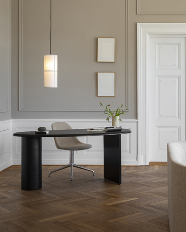 The Eclipse Desk Dark Oak